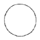 cirkel, ca. 2,2 cm