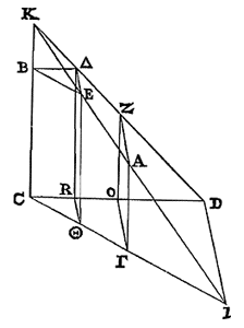 pyramide met lijnen