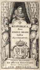 titelblad Respublica sive status Galliae