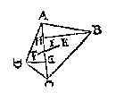 vierhoek met diagonaal, lijnen