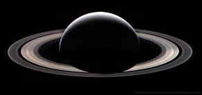 Saturnus, schaduw-kant