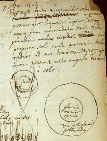 manuscript: druppel met ijskern