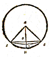 cirkel, koorde, boog