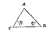 driehoek, 2 boogjes, 50 en 60 graden